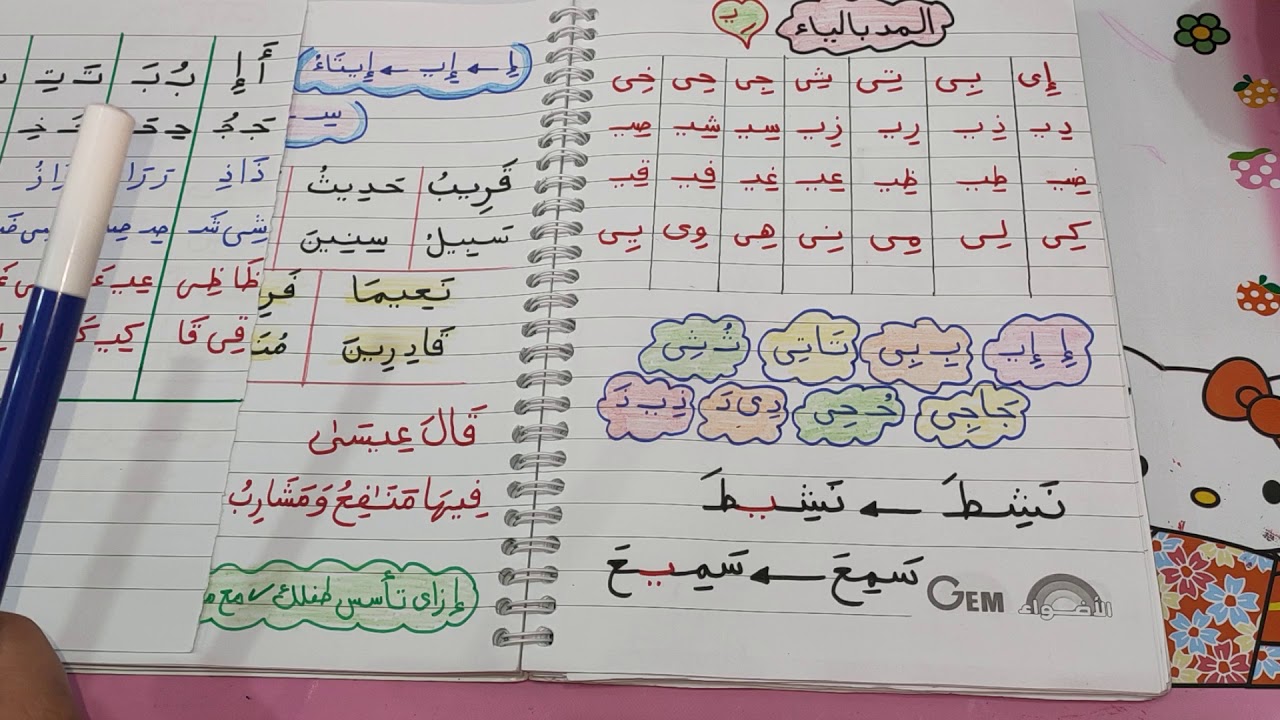 المد بالياء