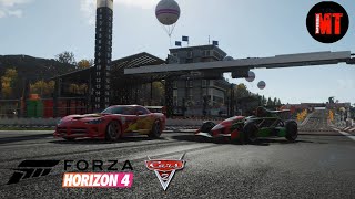 Forza Horizon 4 Pixar Cars 2 Cinematic - Recreating Movie Scenes!