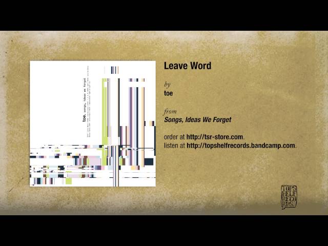 Leave Word