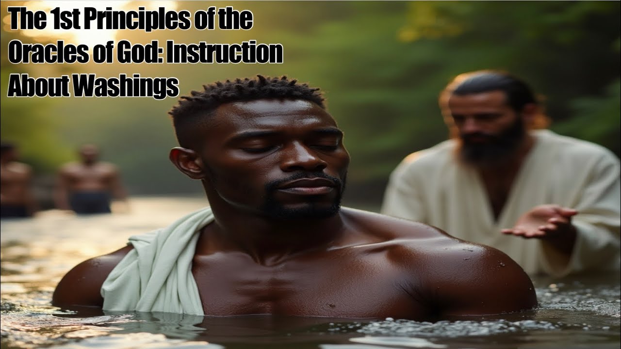 The 1st Principles of the Oracles of God: Instruction About Washings ...