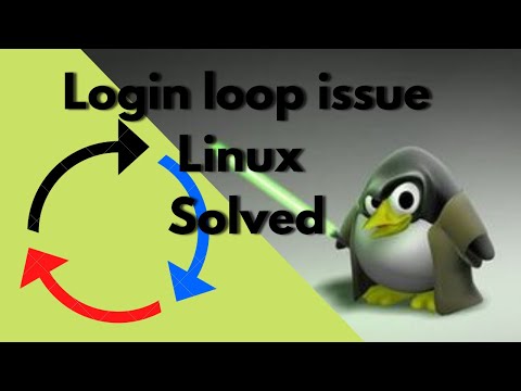 Linux Login Loop Issue