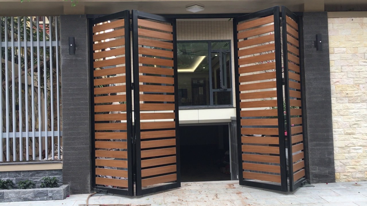 Motor âm sàn GIBIDI lắp đặt cho cổng mở tự động gấp 4 cánh. - Mr Tuyến - 0917 83 80 80