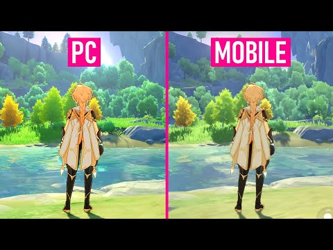 Genshin Impact (PC) vs (Mobile) Ultra Graphics Comparison