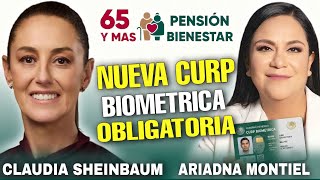 🛑Urgente Cambian Requisitos Pensión Bienestar Curp Biometrica 🫆 Obligatoria  Pensión Bienestar 2025