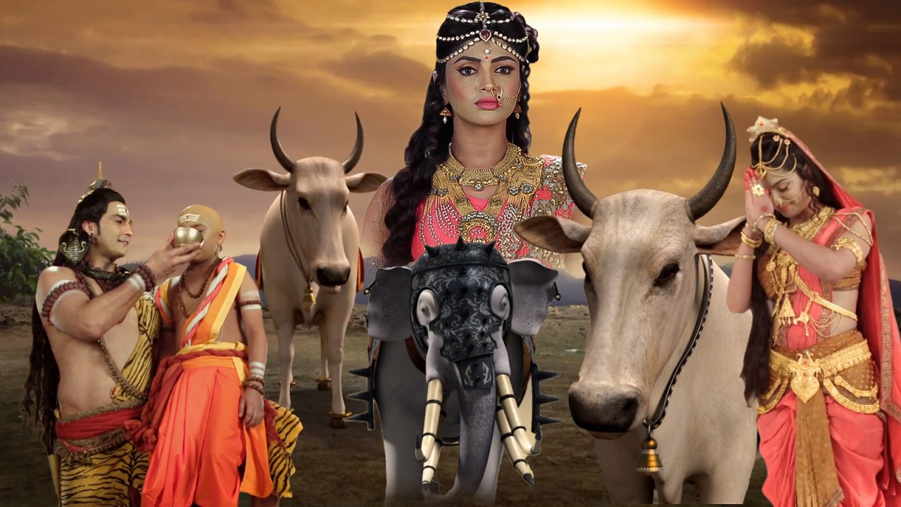 Maha Epiosode: माता ने कामधेनु रूप धारण करके ली बालक पुत्र की परीक्षा | Mata Ki Shakti | #serial