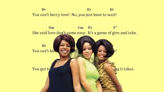 Vídeo de Can't Hurry Love