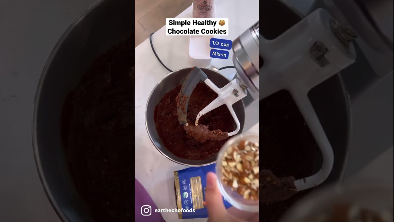 Cacao Bliss makes these cookie super healthy + delicious 🤤 #shorts #cookies #healthyrecipes