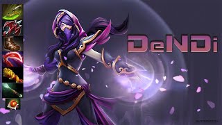 Dendi Templar Assassin Рейтинговая игра Dota 2 | Геймплей [Смотри и учись]