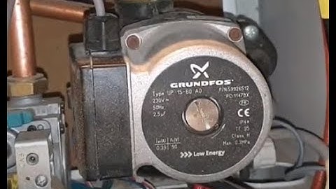 Potterton Promax 28he waterpomp verwijderen