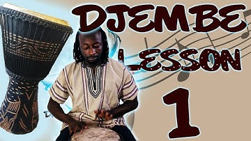 How to play African Drum (Djembe Tutorial One)