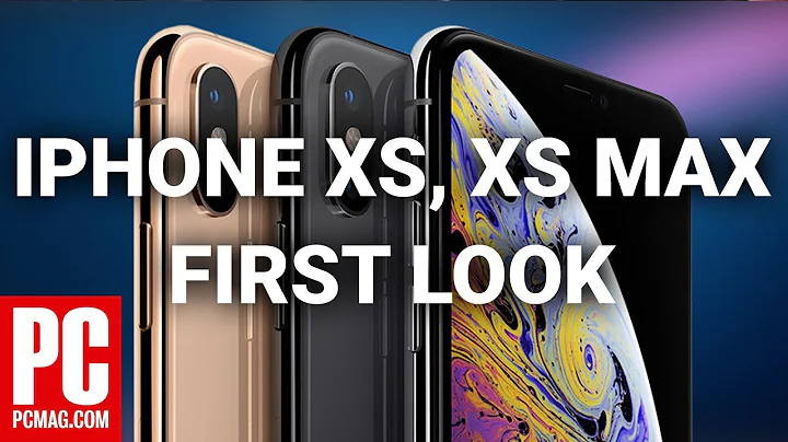 First Look at iPhone XS, XS Max