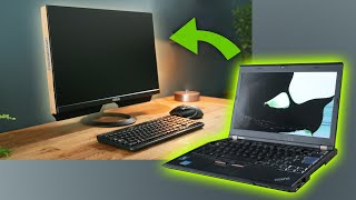 Transform a Damaged Laptop into an ALLINONE desktop PC