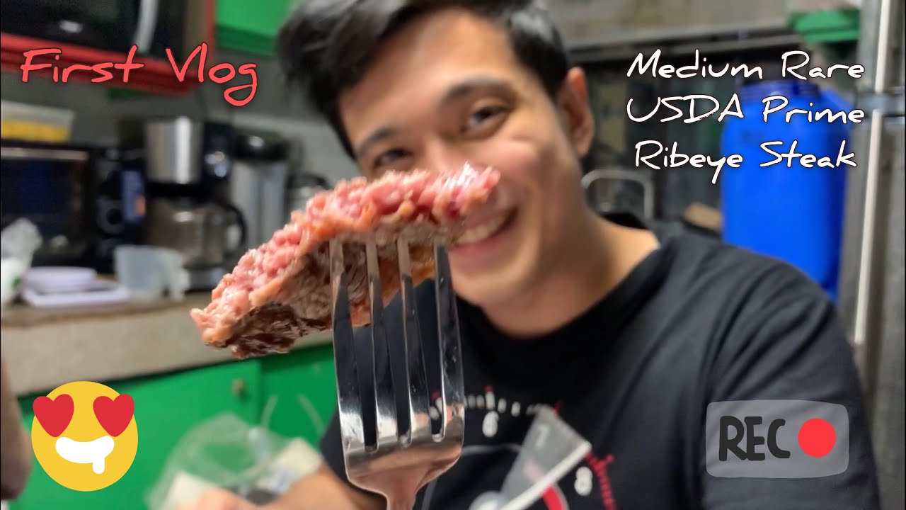 MALIIT NA PAMPASAYA NGAYONG QUARANTINE (NAGLUTO KAMI NG PAMILYA KO NG USDA PRIME RIBEYE STEAK) 🥰