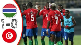 Gambia vs tunisia 1-0 highlights & goals 2022
