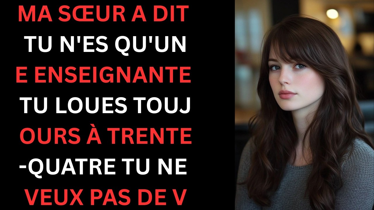 Elle me traitait de simple prof jusqu’à mon entrée comme actionnaire majoritaire