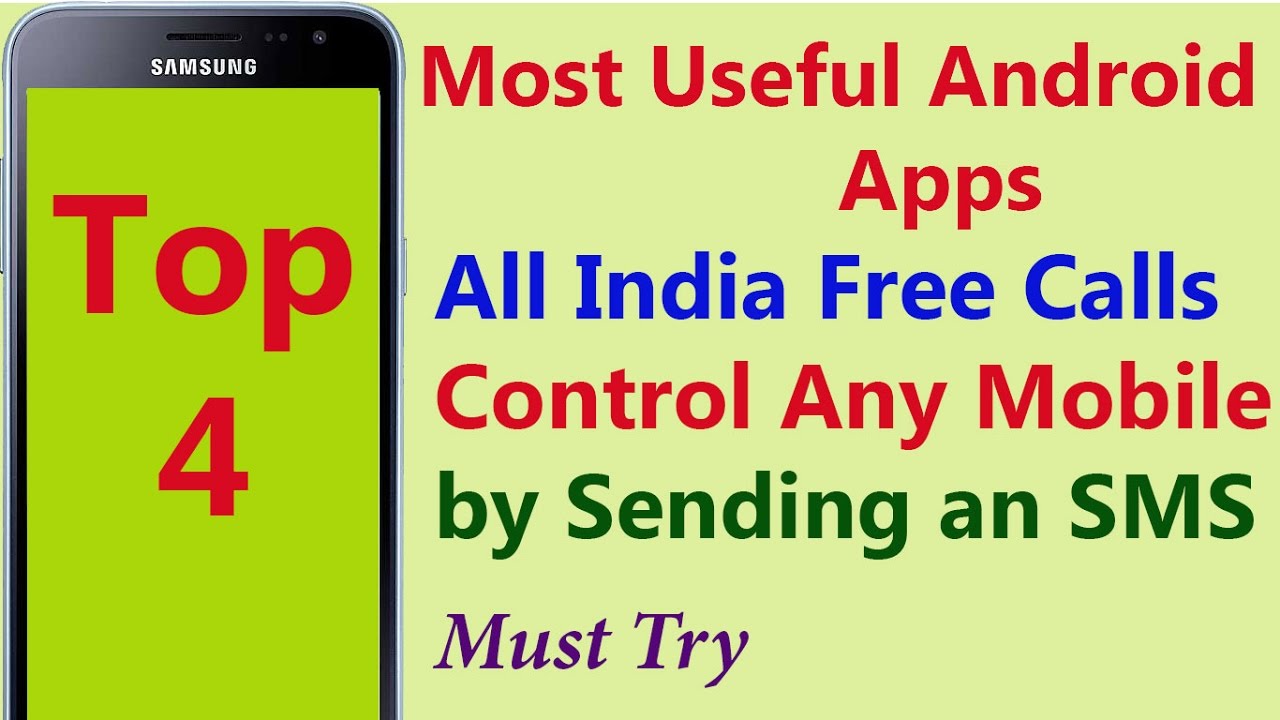 Top 4 Most useful Android apps 2017 you must try - YouTube