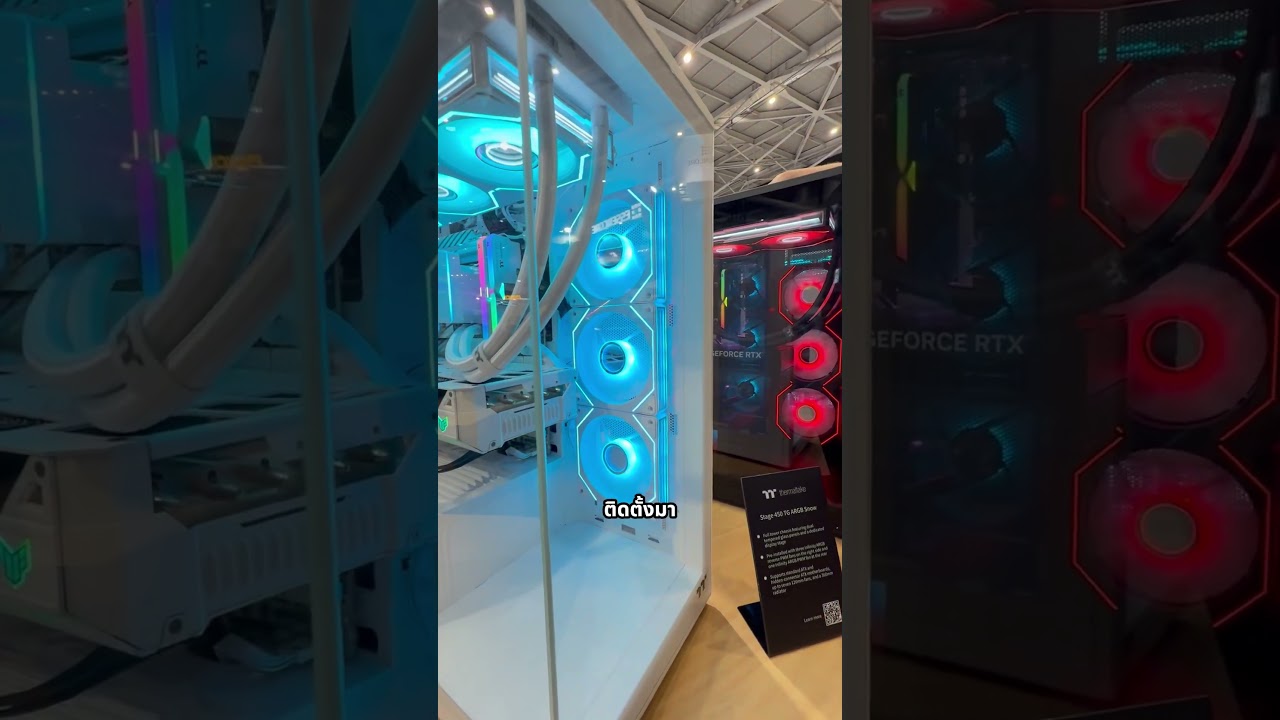 เคสตัวใหม่เอาใจสายฟิกเกอร์ ทำพื้นที่ไว้ให้วางโมเดลโดยเฉพาะ #Computex2026 #Thermaltake