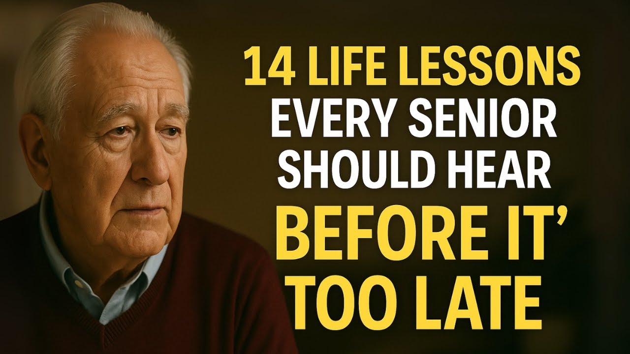 14 life lessons every senior must hear before it’s too late - YouTube