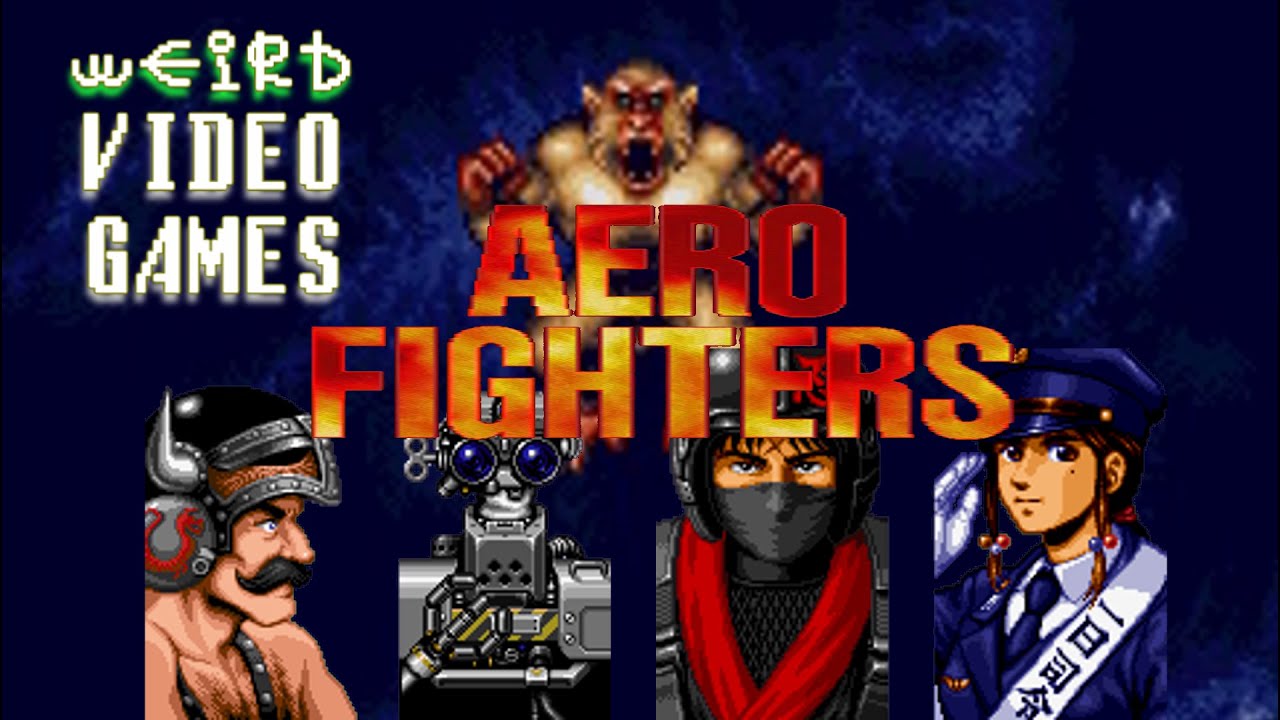 Weird Video Games - Aero Fighters (Arcade) - YouTube