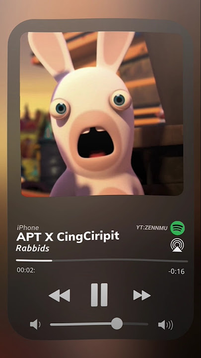 Apt x CingCiripit versi Rabbids #anime #apt #apateu #rabbids #cingciripit
