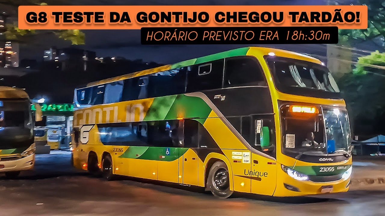 MOVIMENTO NA GARAGEM SEDE DA GONTIJO EM BELO HORIZONTE