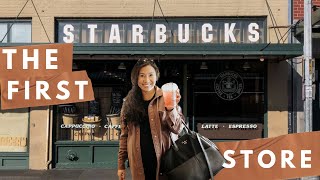 Journey to the First Starbucks Store | Seattle, WA