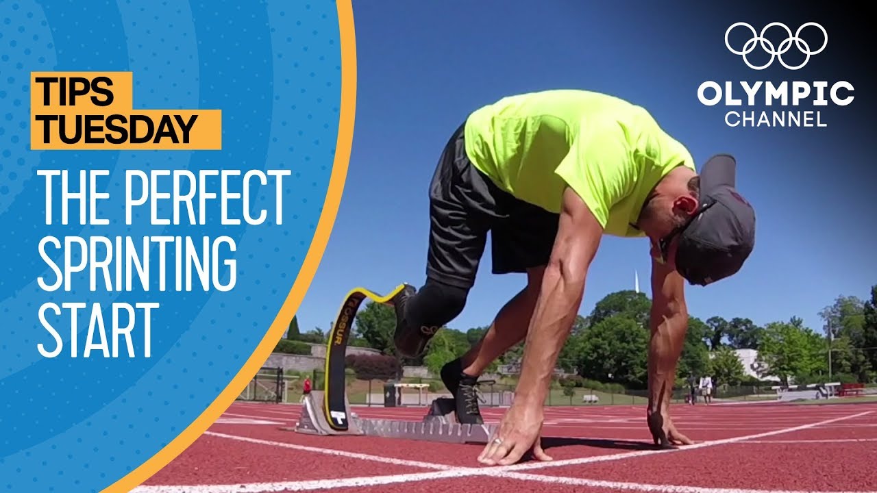 How To Have A Perfect Start In Sprinting Ft. Jarryd Wallace | Olympians' Tips