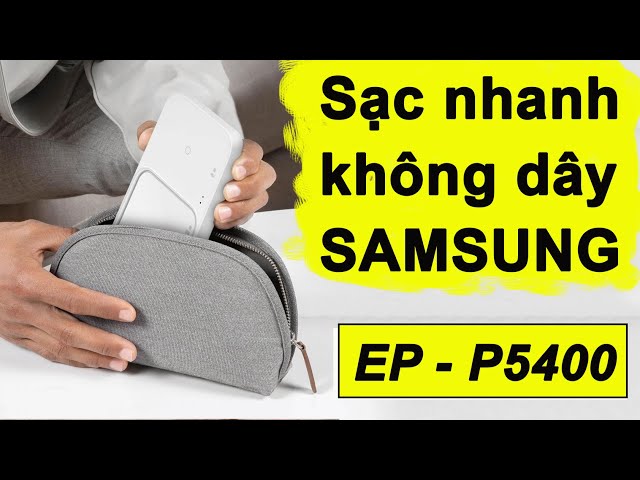 [ EP-P5400 ] Đế sạc nhanh không Galaxy Z Fold 4 | Galaxy Z Flip 4 chính hãng Samsung | Không bộ sạc
