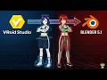 The Complete VRoid to Blender 5.1 Rigging Guide (Mixamo & Rigify)