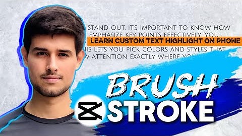 How to Create Custom Text Highlighter on Phone | FREE BRUSH STROKE ON PHONE