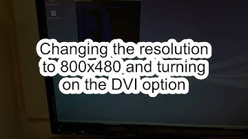 Changing Display Resolutions on ODROID running Linux