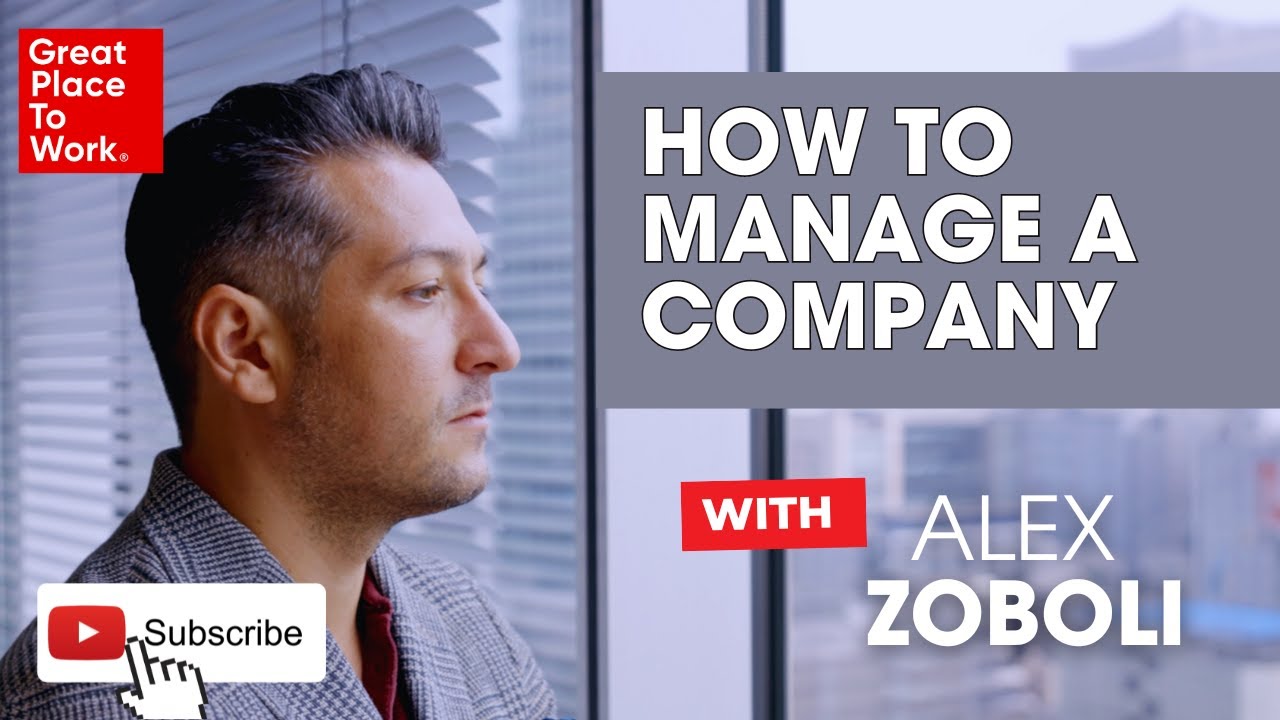 How to manage a company effectively | Alex talks Management - YouTube