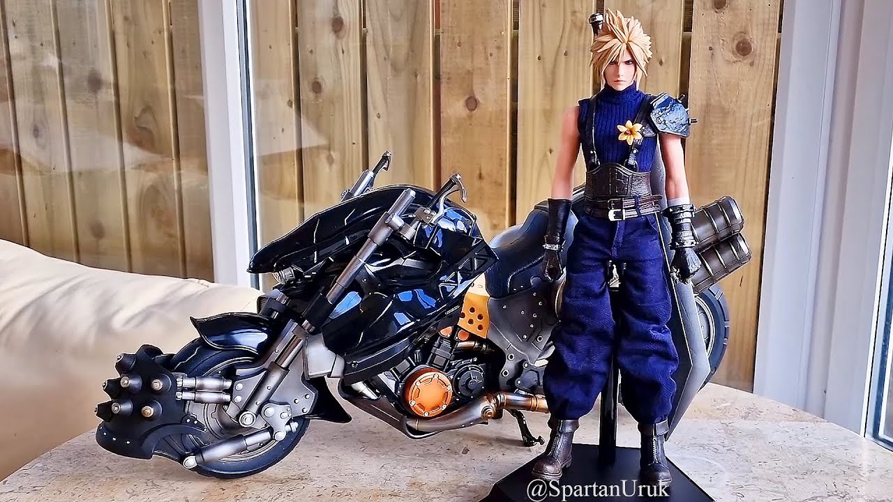 Обзор фигурки Клауда Страйфа и Харди из игры Daytona в масштабе 1/6 от GameToys по мотивам Final ...