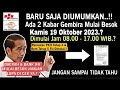 BARU SAJA DIUMUMKAN PUSAT.? KABAR PENCAIRAN PKH TAHAP 4 BESOK KAMIS 19 OKTOBER KPM YG MASIH CAIR