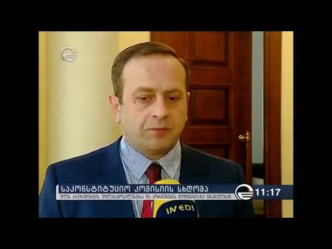 გიორგი გუგავა   ტრადიციული ქორწინების კონსტიტუციაში ასახვაზე საუბრობს