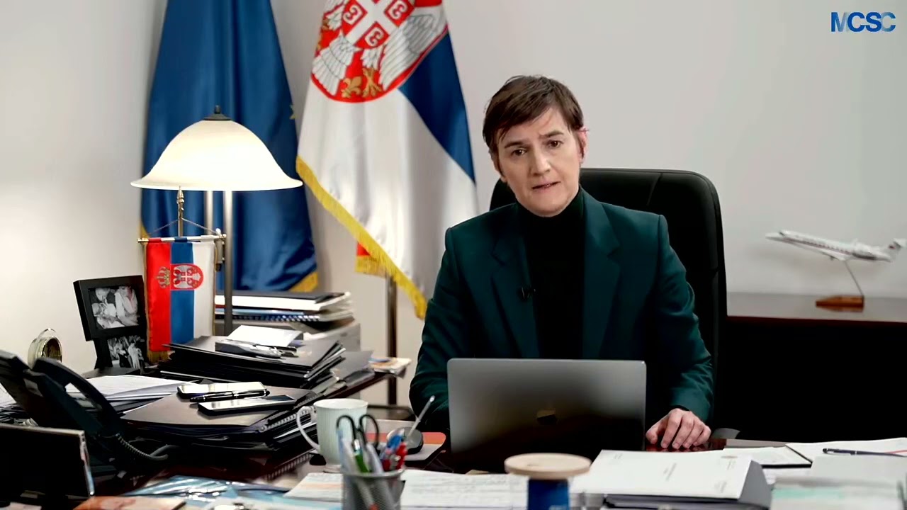 Opening Remarks by H  E  Ana Brnabic