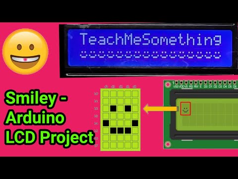 LCD Smiley - Smile & Cry Animation | Arduino LCD Projects | 16x2 LCD Animation || Teach Me Something