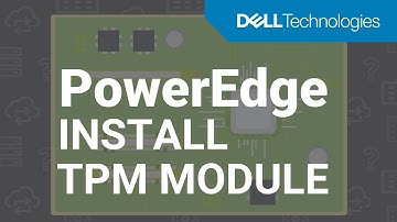 How to install TPM module on a Dell EMC PowerEdge XE2420