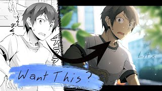 DETAILED MANGA EDIT TUTORIAL !! ( manga download , coloring , animating , compositing ) screenshot 1