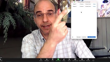 Zoom Breakout Rooms: Automatically move participants