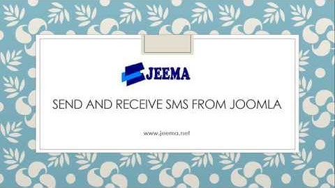 Send and Receive SMS from Joomla Website