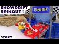 Cars Snowdrift Spinout Toy Car Racing Story