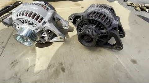 Jeep Cherokee Original Alternator Replacement #jeeprepair #alternatör #replacement