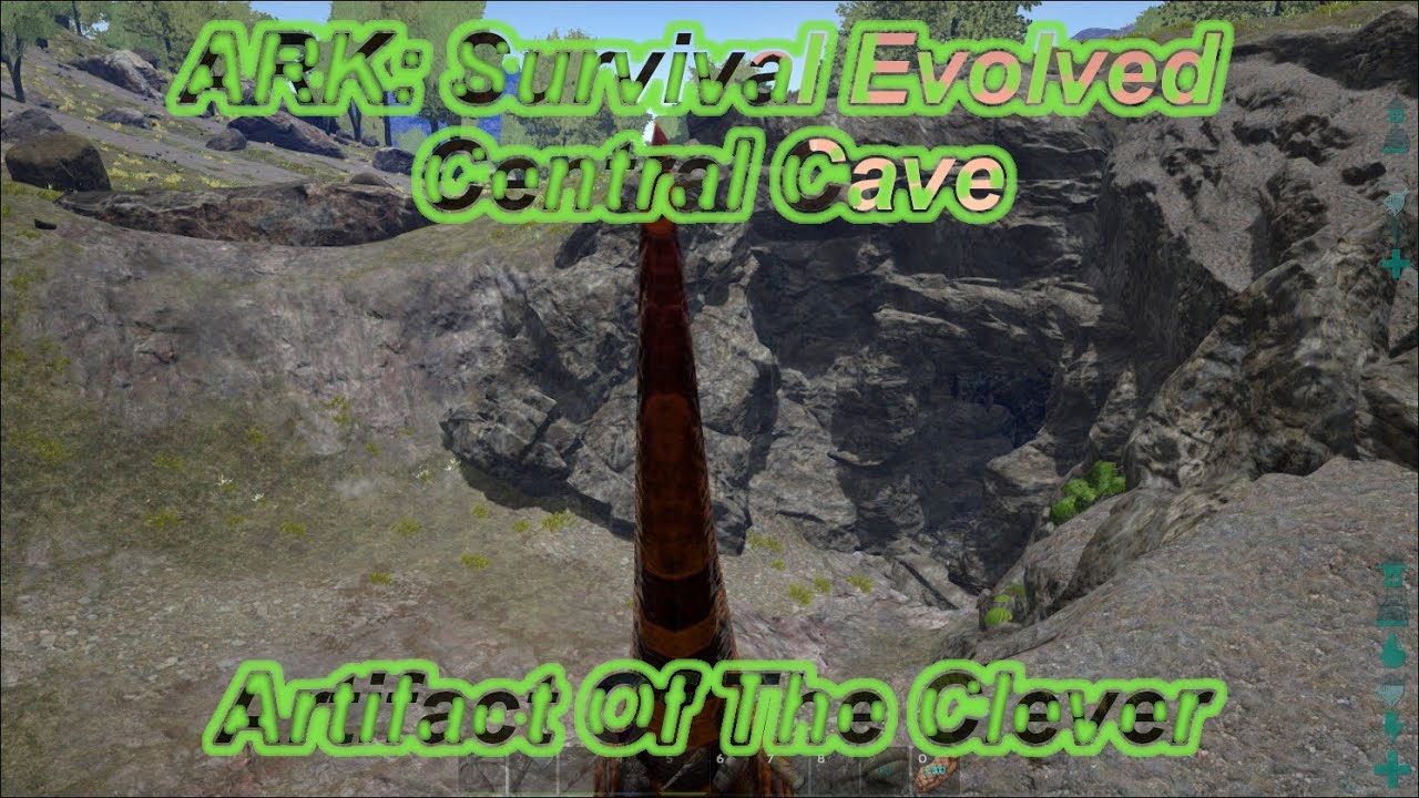 Ark Survival Evolved How To Solo Central Cave Youtube