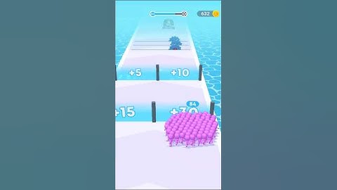 Count Masters Running Stickman Lvl. 43 #shorts #games