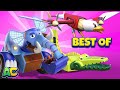 The Best of RESCUE cartoons- cartoons for kids with trucks & animals
