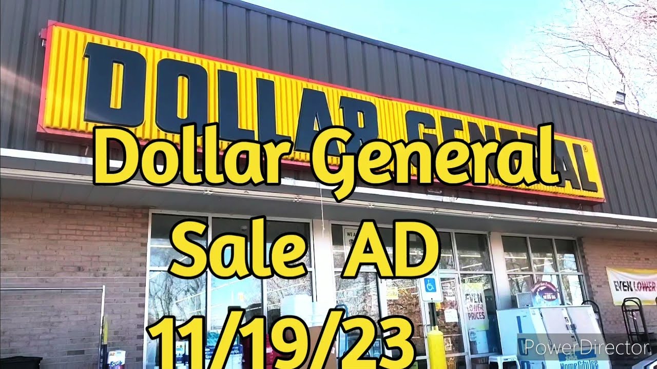 Dollar General Sale Ad 11 19 23 dollargeneral sale savings budget dollar-general-sale-ad-11-19-23-dollargeneral-sale-savings-budget