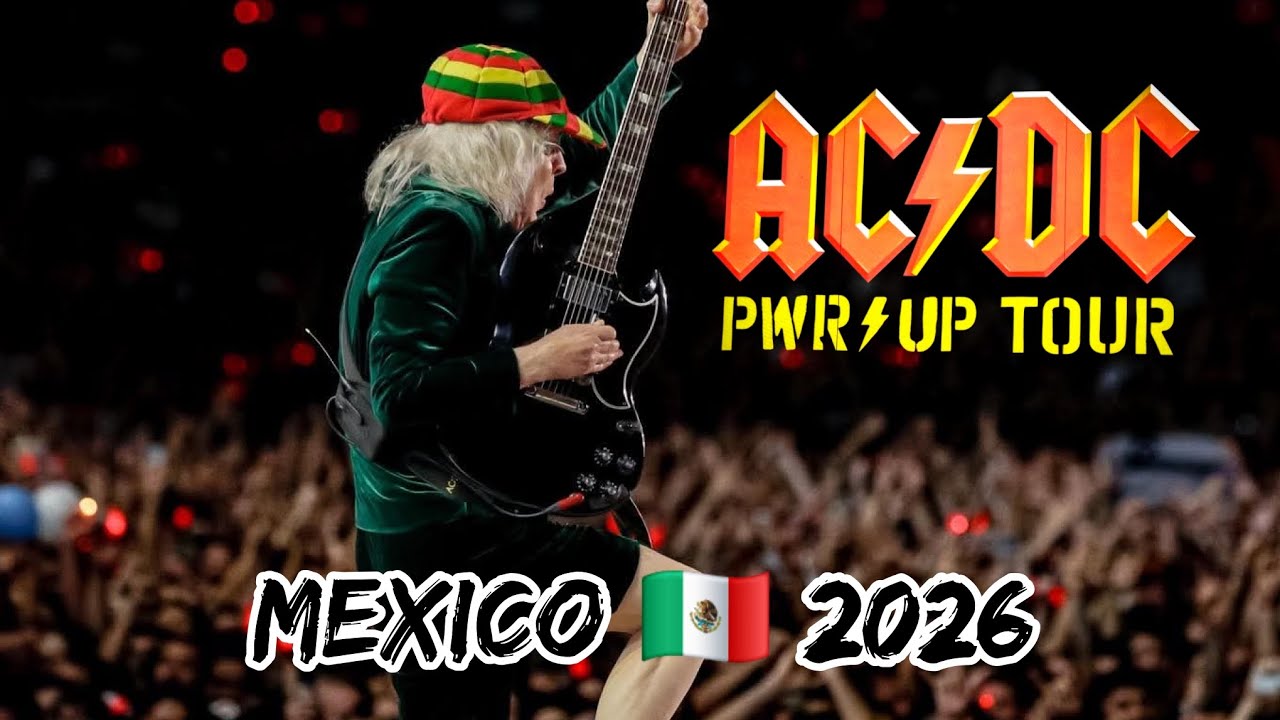 AC/DC in Mexico with everything set for the next massive shows |