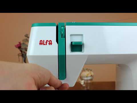 Cómo utilizar el enhebrador automático de tu Alfa Practik 7