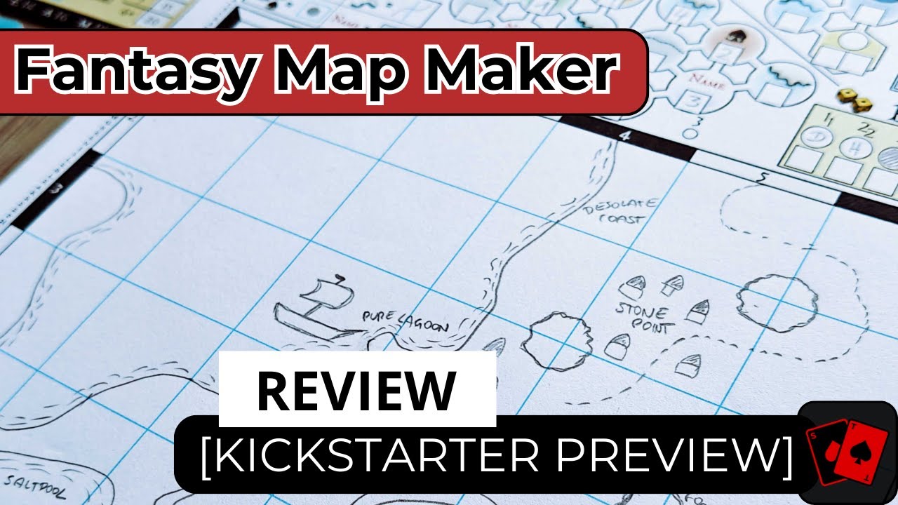 Kickstarter Preview | Fantasy Map Maker (Review Only) - YouTube